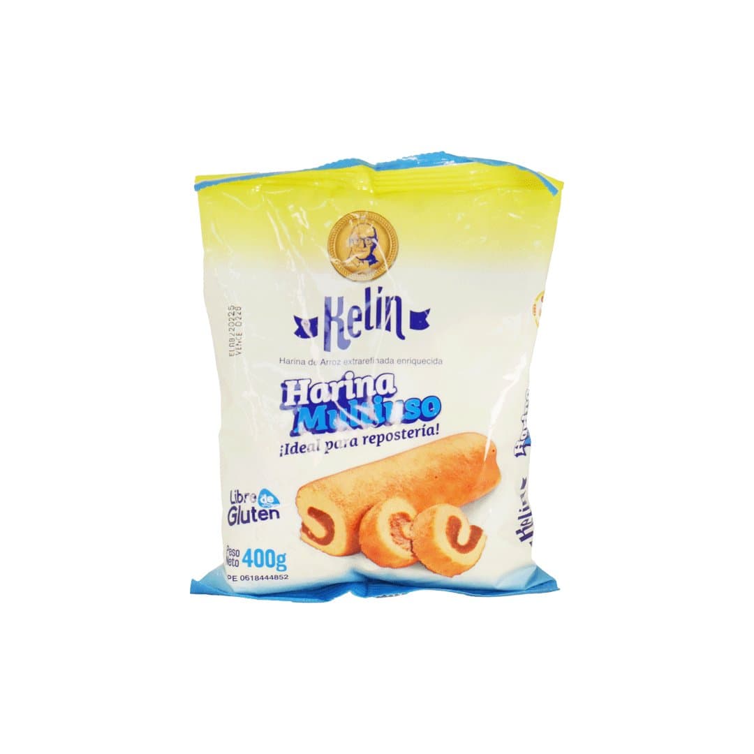 HARINA SIN GLUTEN KELIN 400GR foto