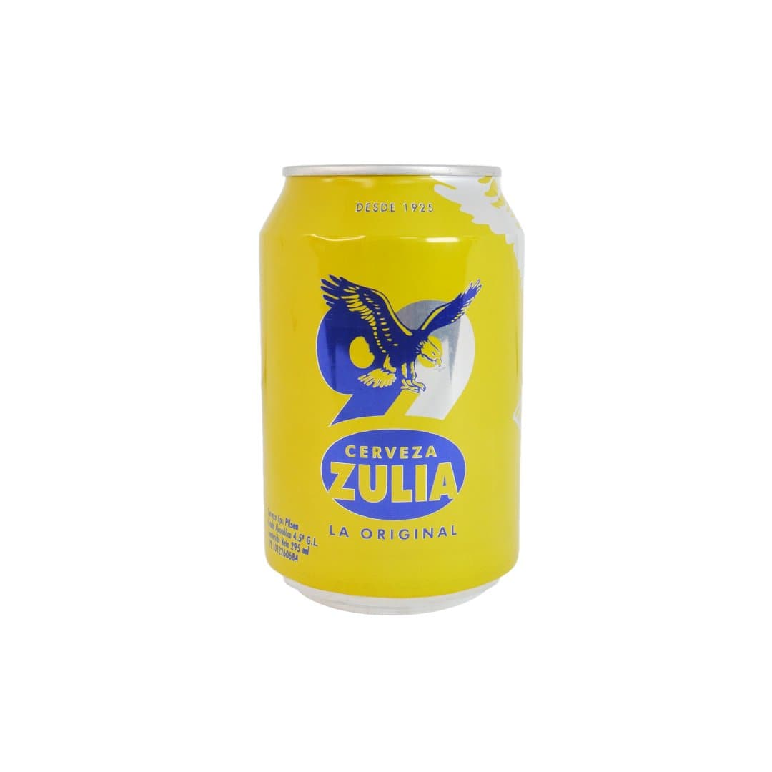 CERVEZA LATA ZULIA 295ML foto